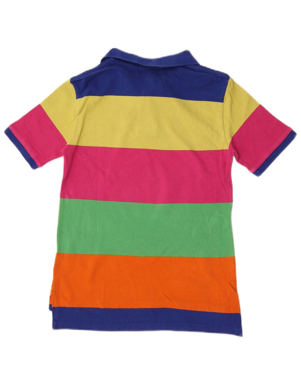 Polo Ralph Lauren Girls Shirt 10-11 Years Medium Multicoloured Striped