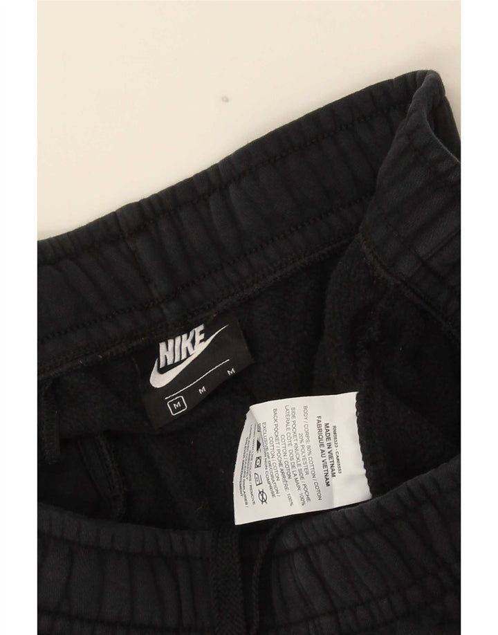 Nike Mens Tracksuit Trousers Joggers Medium Black Cotton