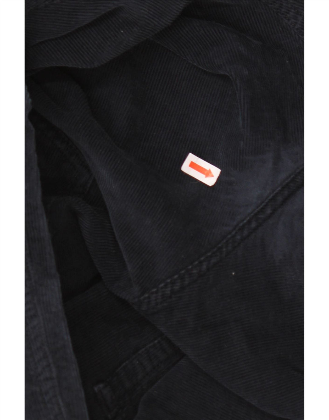 GANT Mens Regular Corduroy Trousers W40 L32 Navy Blue Cotton