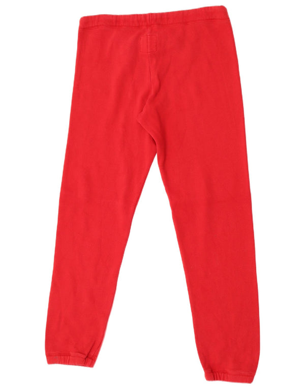 Jack Wills Womens Graphic Tracksuit Trousers Joggers UK 12 Medium Red