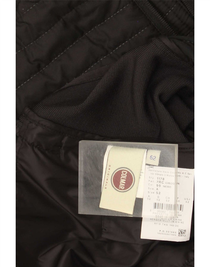 Colmar Mens Padded Jacket IT 52 Large Black Colourblock Polyester