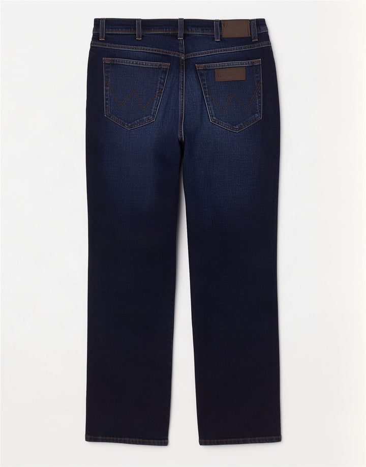 Wrangler Mens Texas Slim Jeans W34 L32 Blue Cotton