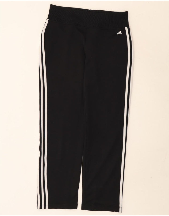 Adidas Womens Tracksuit Trousers UK 14 Medium  Black Polyester