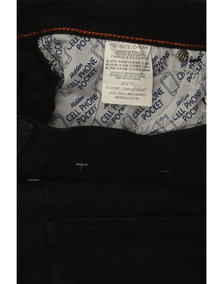 LEE Womens Curvy Fit Bootcut Jeans US 10 Large W30 L30 Black Cotton Vintage Lee and Second-Hand Lee from Messina Hembry 