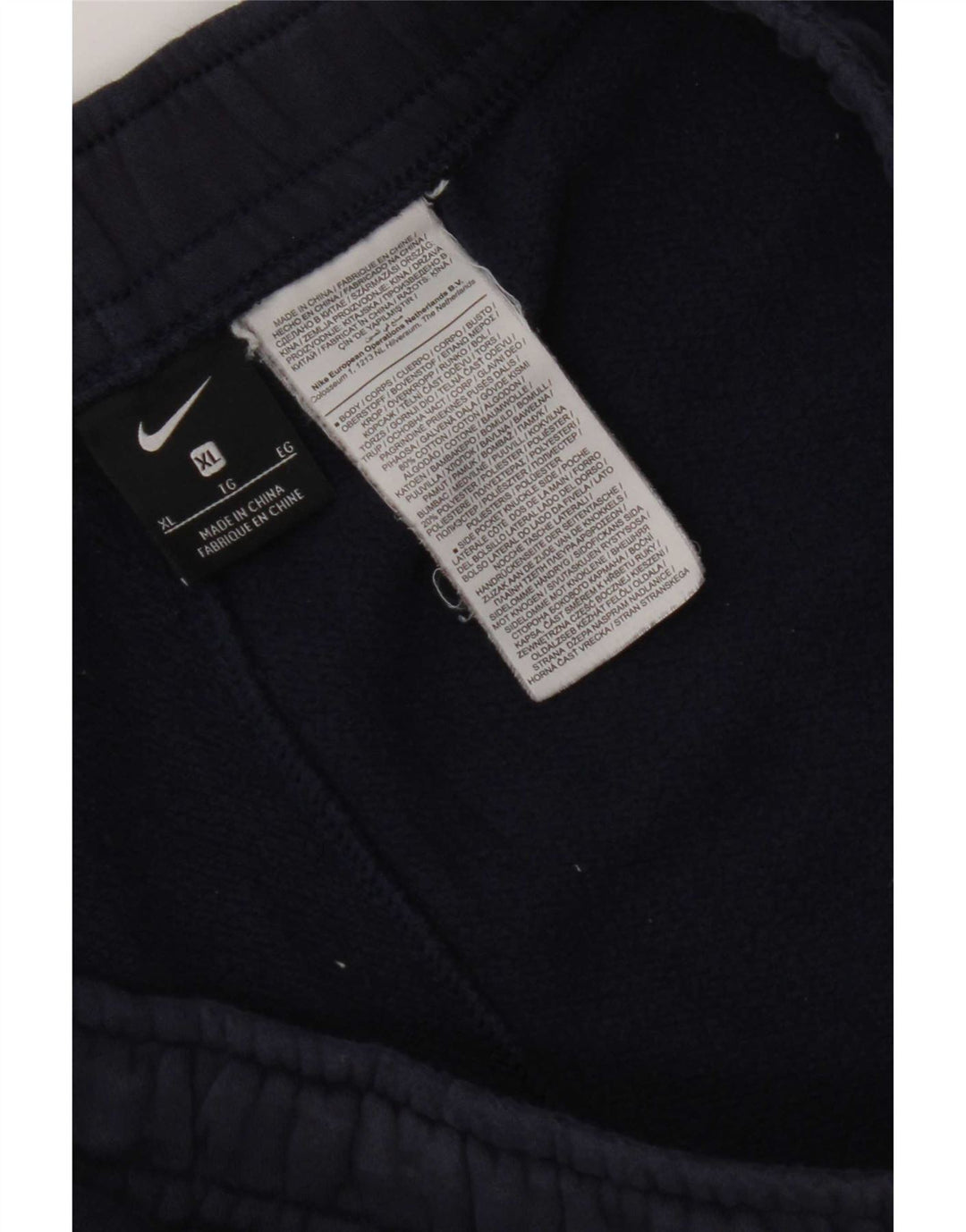 Nike Mens Sport Shorts XL  Navy Blue Cotton
