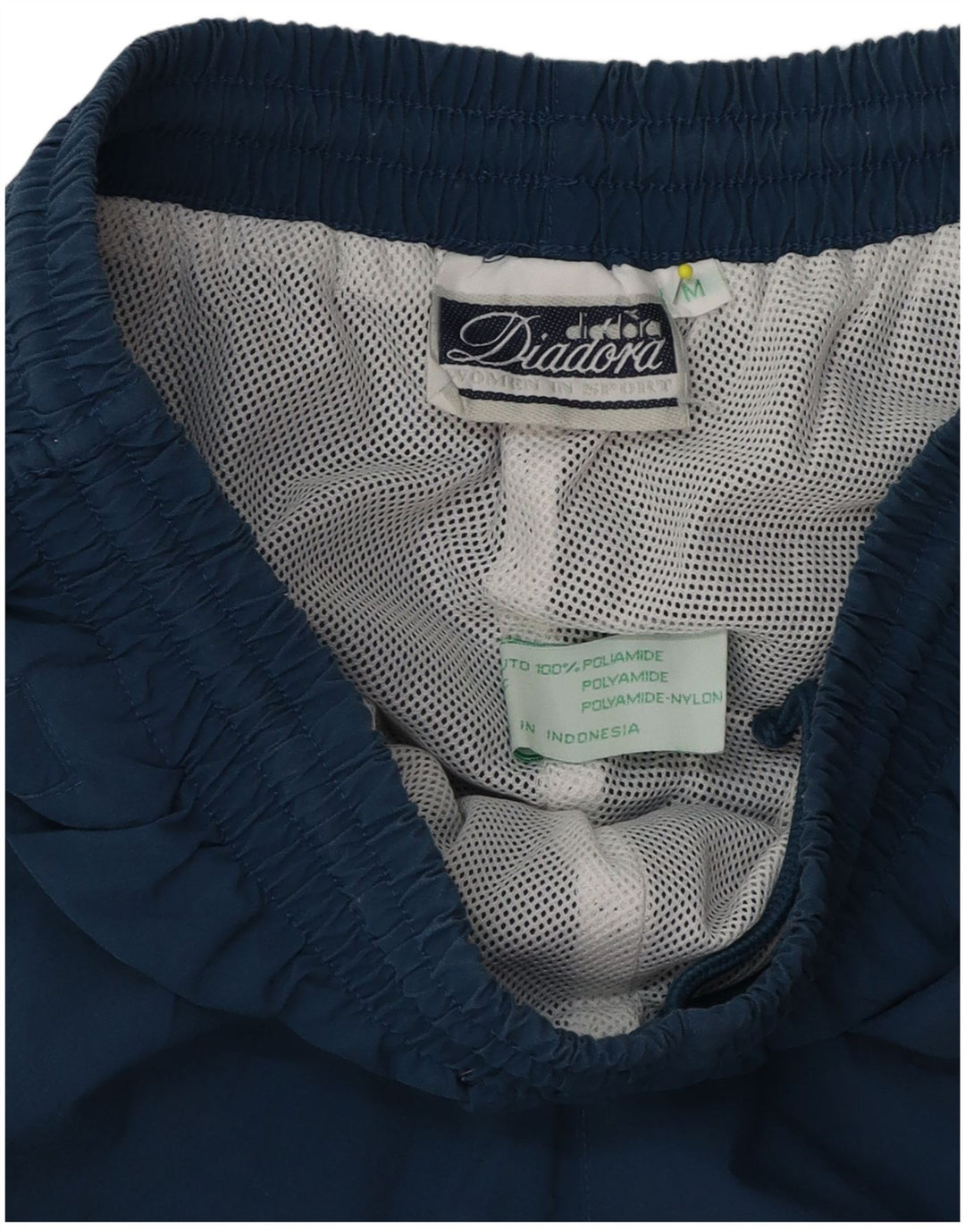 Diadora Mens Tracksuit Trousers Medium Blue Polyester