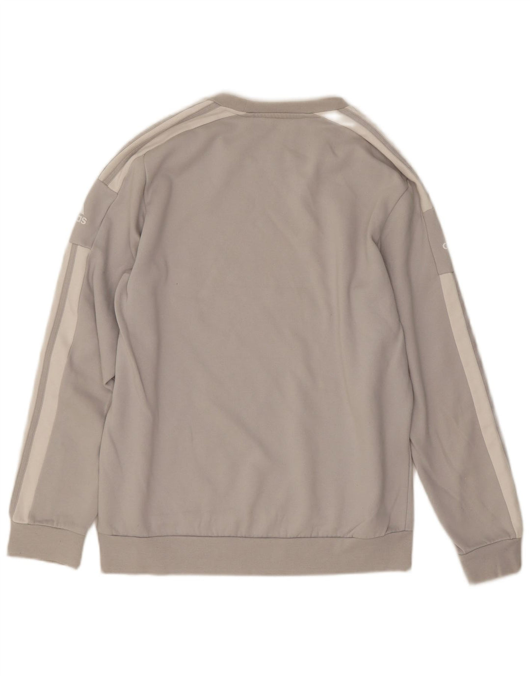 Adidas Mens Graphic Sweatshirt Jumper Medium Grey Cotton