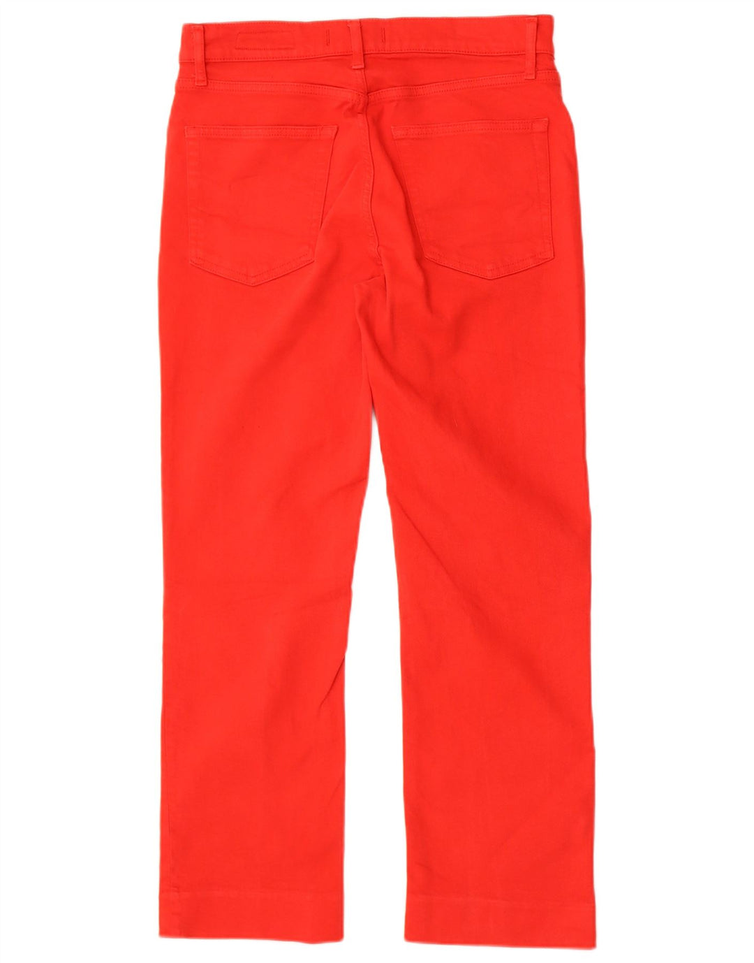 Zara Womens Straight Jeans EU 40 Medium W30 L27 Red Cotton
