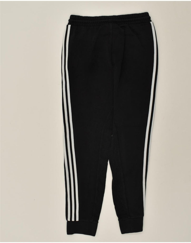 ADIDAS Mens Tracksuit Trousers Joggers Medium Black Cotton | Vintage Adidas | Thrift | Second-Hand Adidas | Used Clothing | Messina Hembry 