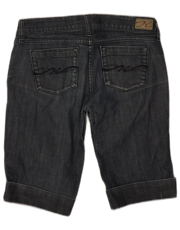 Tommy Hilfiger Womens Bermuda Denim Shorts W28 Medium Blue Cotton