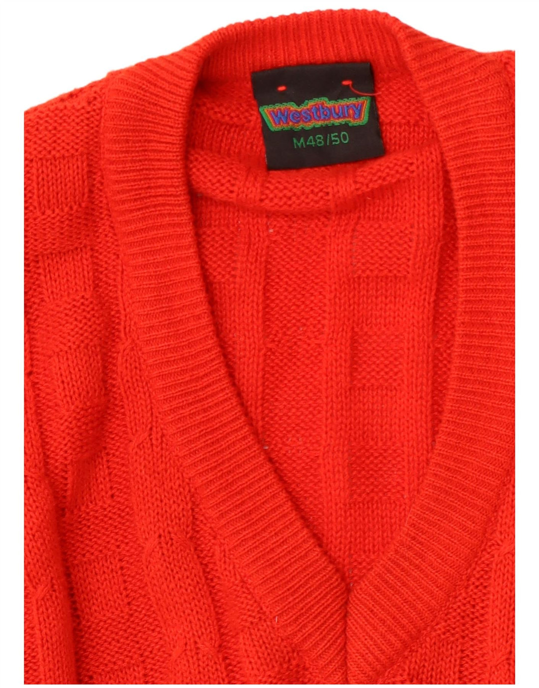 WESTBURY Mens Vest Tank Top IT 48/50 Medium Red