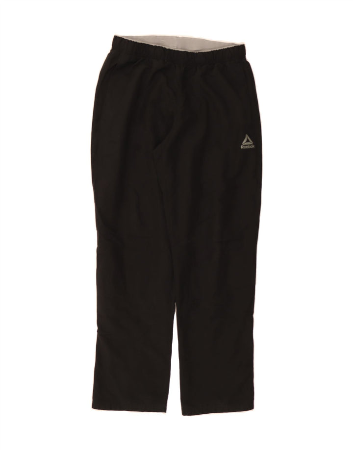 REEBOK Mens Tracksuit Trousers Small  Black Polyester Vintage Reebok and Second-Hand Reebok from Messina Hembry 