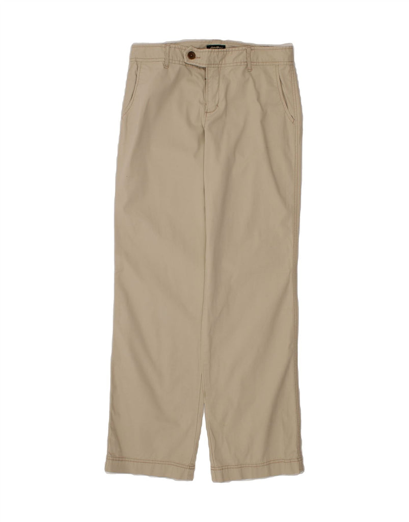 EDDIE BAUER Womens Mercer Fit Suit Trousers US 6 Medium W30 L31 Beige Vintage Eddie Bauer and Second-Hand Eddie Bauer from Messina Hembry 