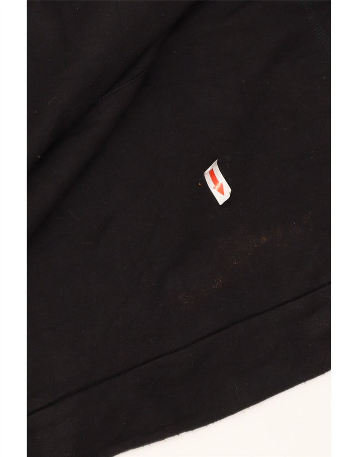 Fat Face Womens Oversized Roll Neck Sweatshirt Jumper UK 10 Small Black