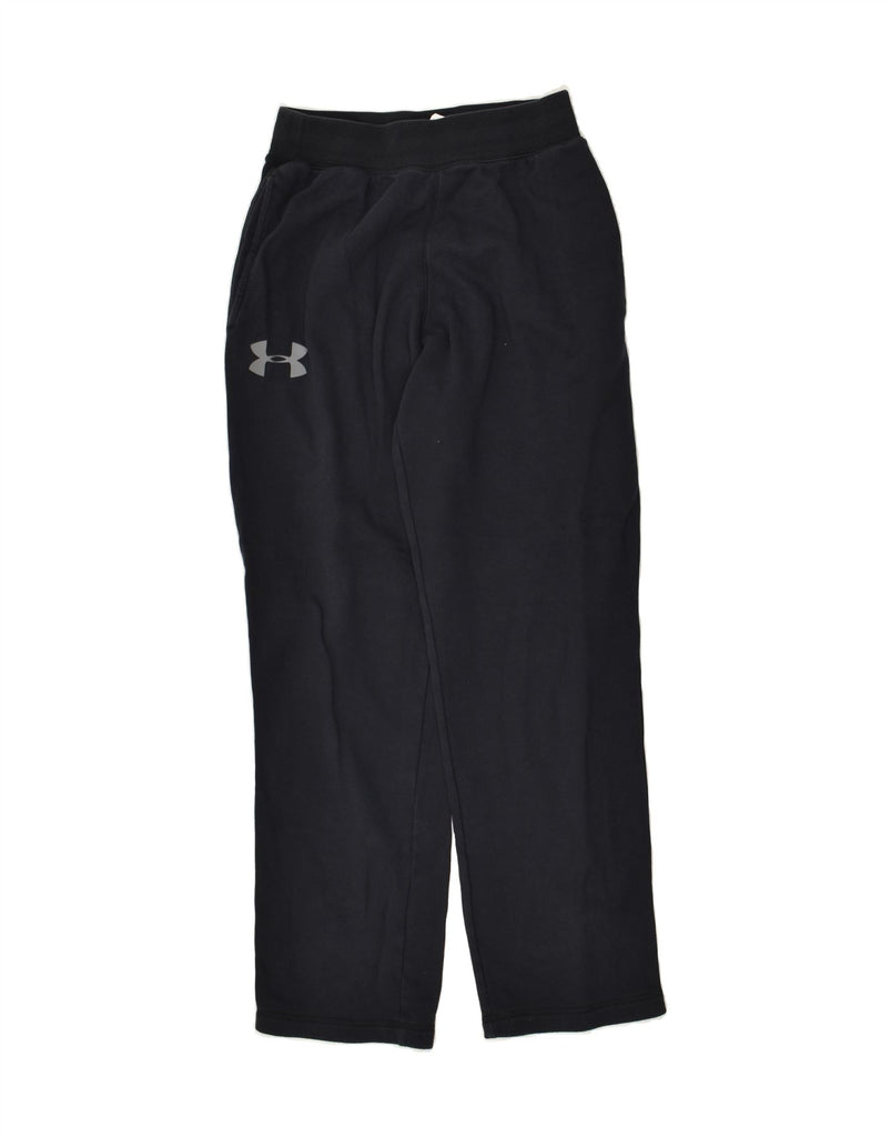 UNDER ARMOUR Mens Tracksuit Trousers Joggers Medium Navy Blue Cotton | Vintage Under Armour | Thrift | Second-Hand Under Armour | Used Clothing | Messina Hembry 