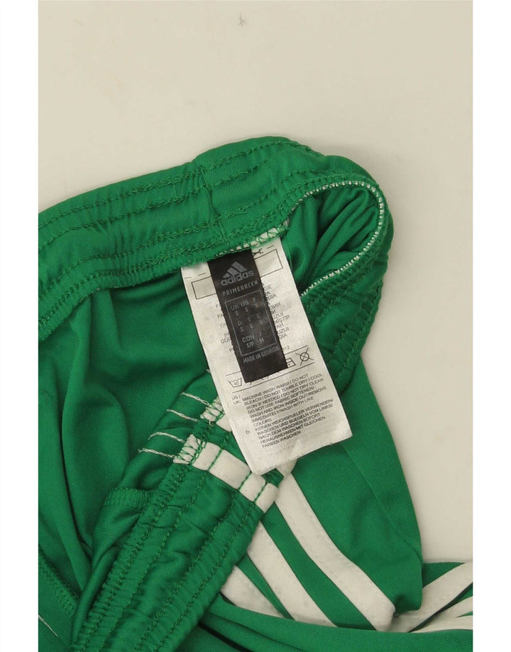 Adidas Womens Aeroready Sport Shorts Small Green Polyester