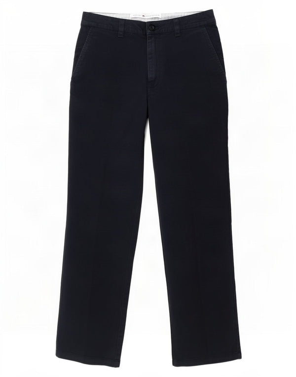 Tommy Hilfiger Womens Stretch Chino Trousers US 4 Small W26 L26 Navy Blue
