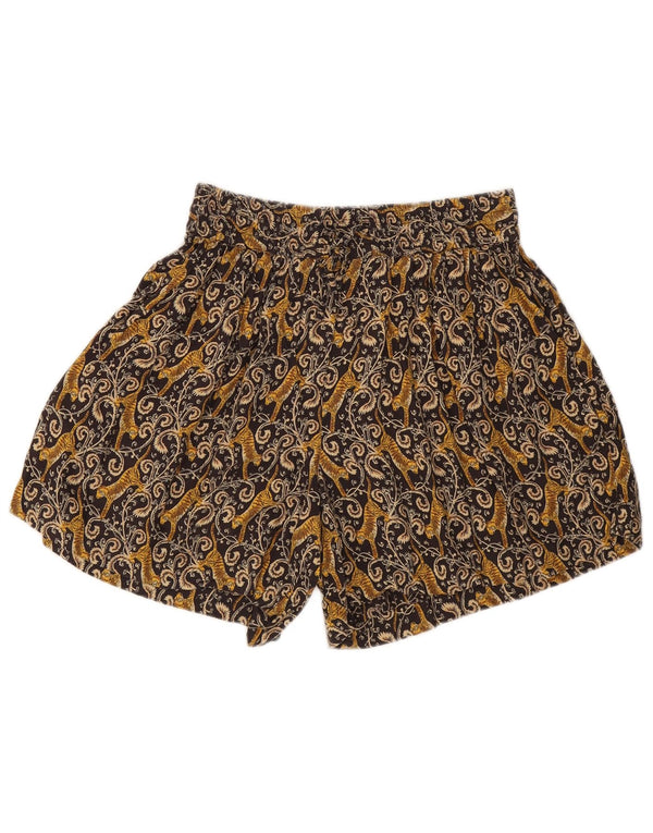 Fat Face Womens Casual Shorts UK 8 Small W26 Multicoloured Animal Print