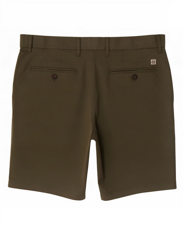 Marks & Spencer Mens Chino Shorts Large W34 Green Cotton