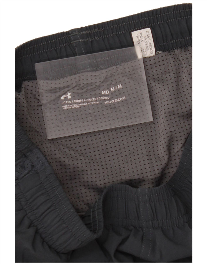 UNDER ARMOUR Mens Heat Gear Sport Shorts Medium Grey Colourblock