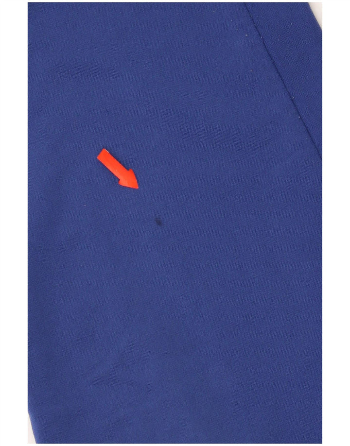 Diadora Mens Graphic Tracksuit Trousers Medium Blue Colourblock Polyester