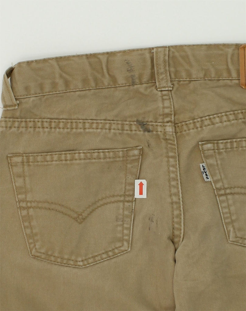 LEVI'S Boys 514 Straight Casual Trousers 5-6 Years W22 L20 Beige Cotton | Vintage Levi's | Thrift | Second-Hand Levi's | Used Clothing | Messina Hembry 