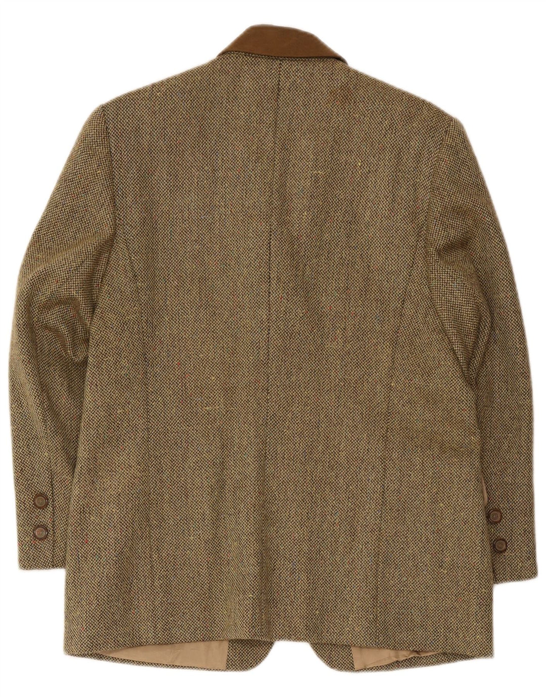 Your Sixth Sense Womens Blazer Jacket UK 14 Large Khaki Colourblock
