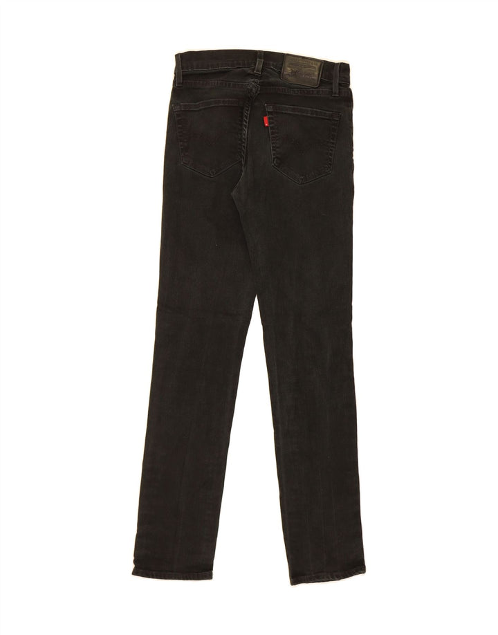 LEVI'S Womens 511 Slim Jeans W29 L32 Black Cotton Vintage Levi's and Second-Hand Levi's from Messina Hembry 