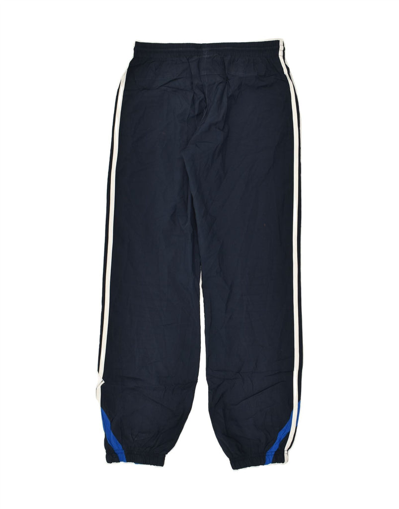 ADIDAS Boys Tracksuit Trousers Joggers 13-14 Years Navy Blue Polyester | Vintage Adidas | Thrift | Second-Hand Adidas | Used Clothing | Messina Hembry 