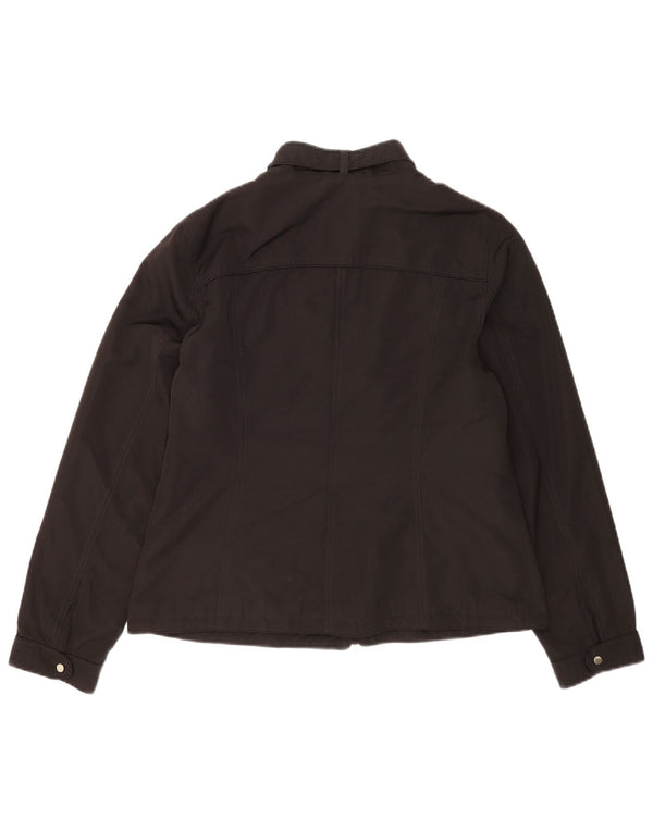 Marks & Spencer Womens Autograph Utility Jacket UK 12 Medium Black
