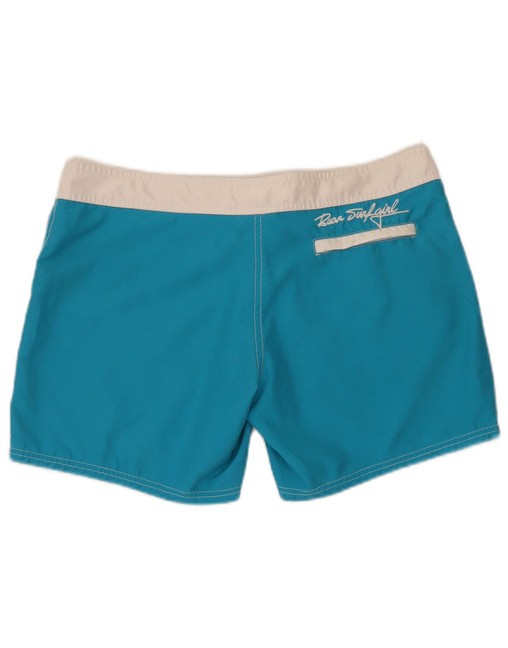 Bear Mens Swimming Shorts XL Blue Colourblock