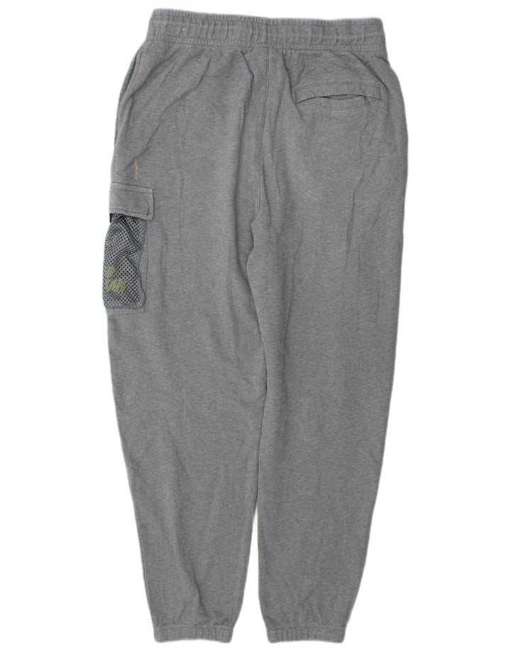 Jordan Mens Graphic Cargo Tracksuit Trousers Joggers Large  Grey Cotton
