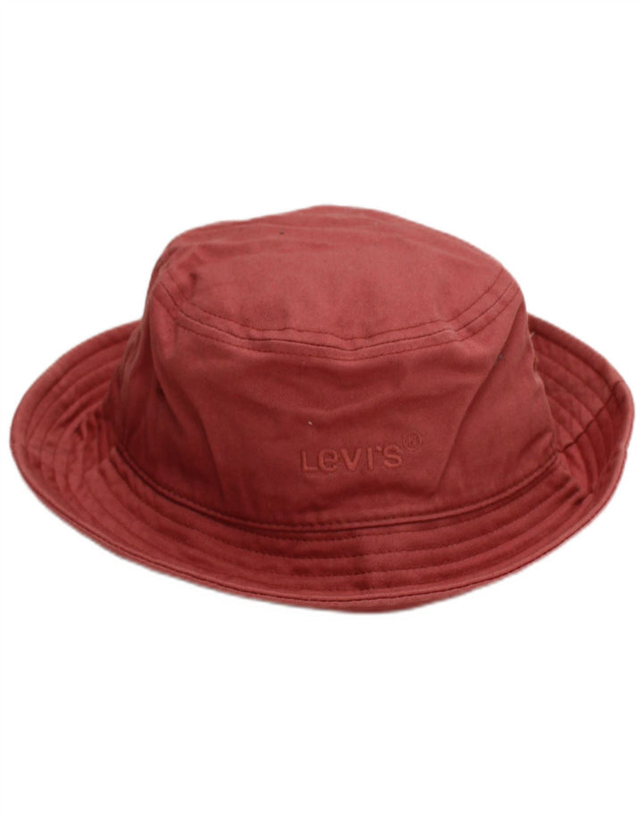 Levi's Mens Bucket Hat Small Red Cotton