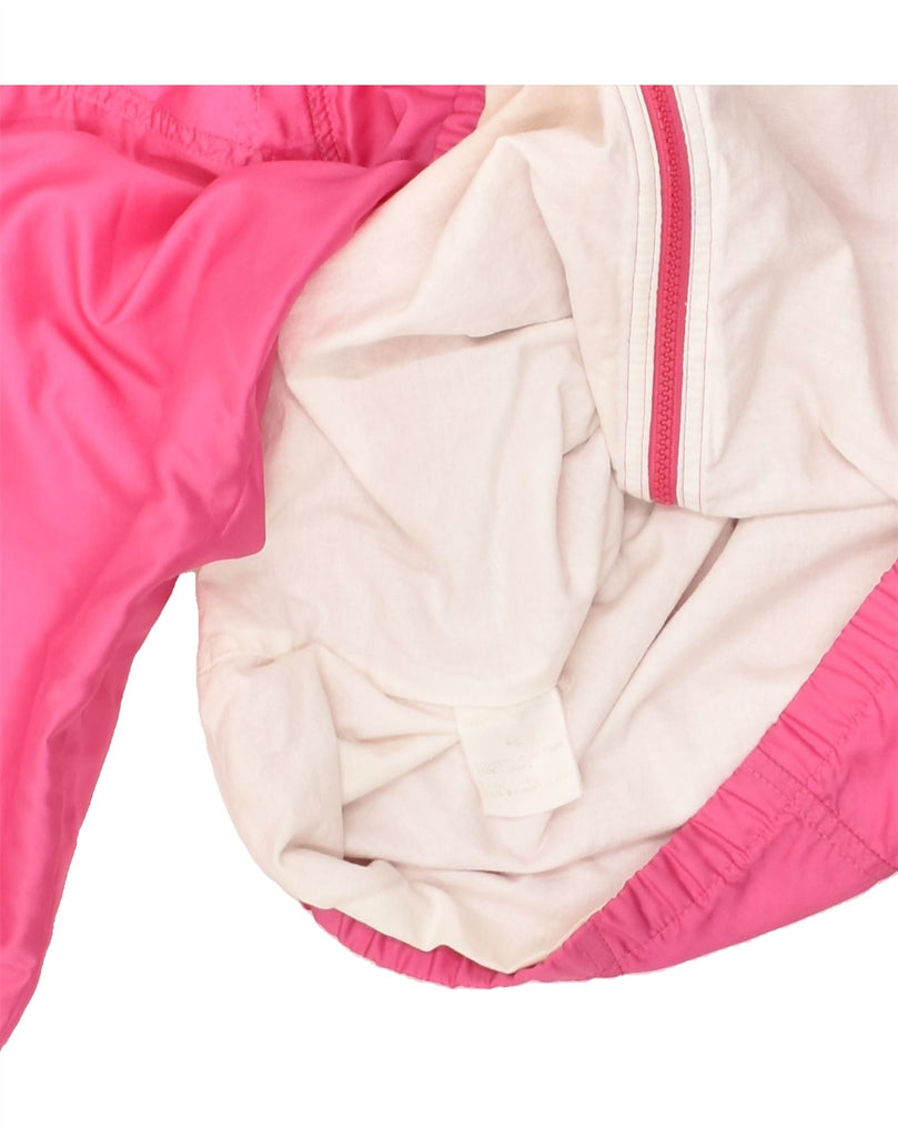 VINTAGE Womens Windbreaker Jacket EU 40 Medium Pink Polyester Vintage Vintage and Second-Hand Vintage from Messina Hembry 