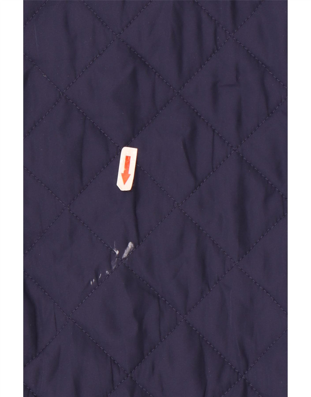 Monsoon Womens Quilted Overcoat UK 10 Small Blue Polyester