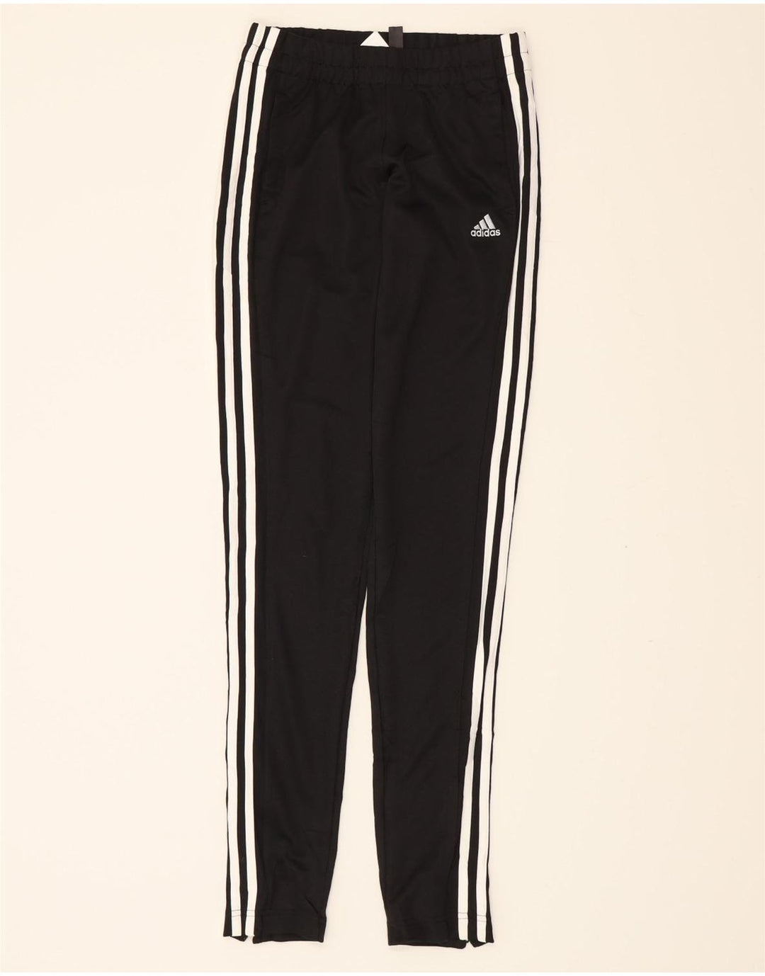 ADIDAS Womens Tracksuit Trousers UK 4/6 XS Black Polyester Vintage Adidas and Second-Hand Adidas from Messina Hembry 