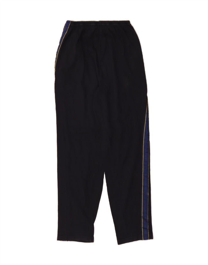 SERGIO TACCHINI Womens Tracksuit Trousers Large  Navy Blue Colourblock Vintage Sergio Tacchini and Second-Hand Sergio Tacchini from Messina Hembry 