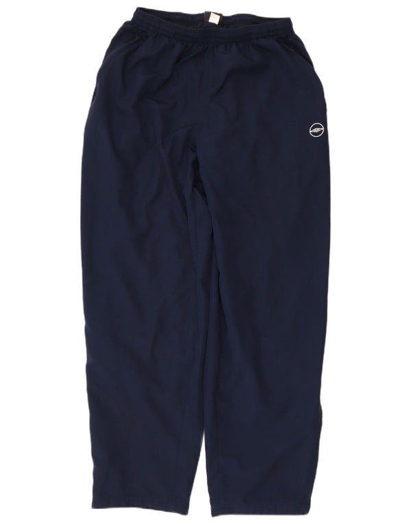UMBRO Mens Tracksuit Trousers XL Navy Blue Polyester