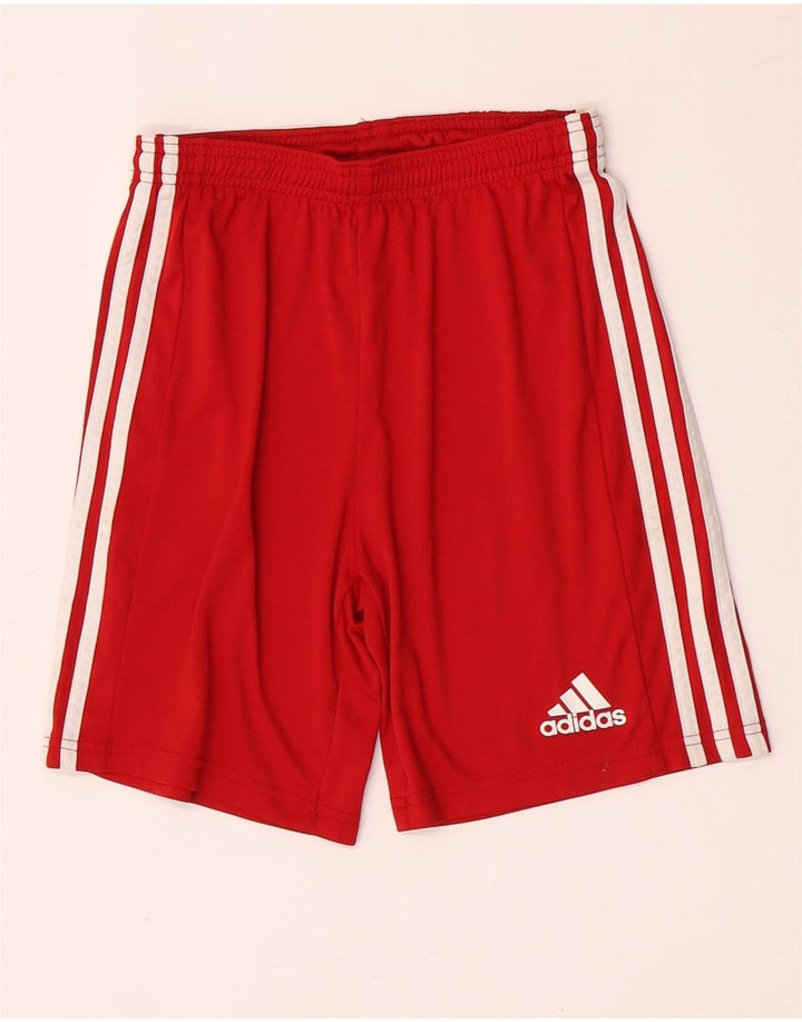 Adidas Boys Aeroready Sport Shorts 13-14 Years  Red Polyester