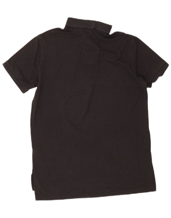 Polo Ralph Lauren Mens Custom Fit Polo Shirt Large Black Cotton