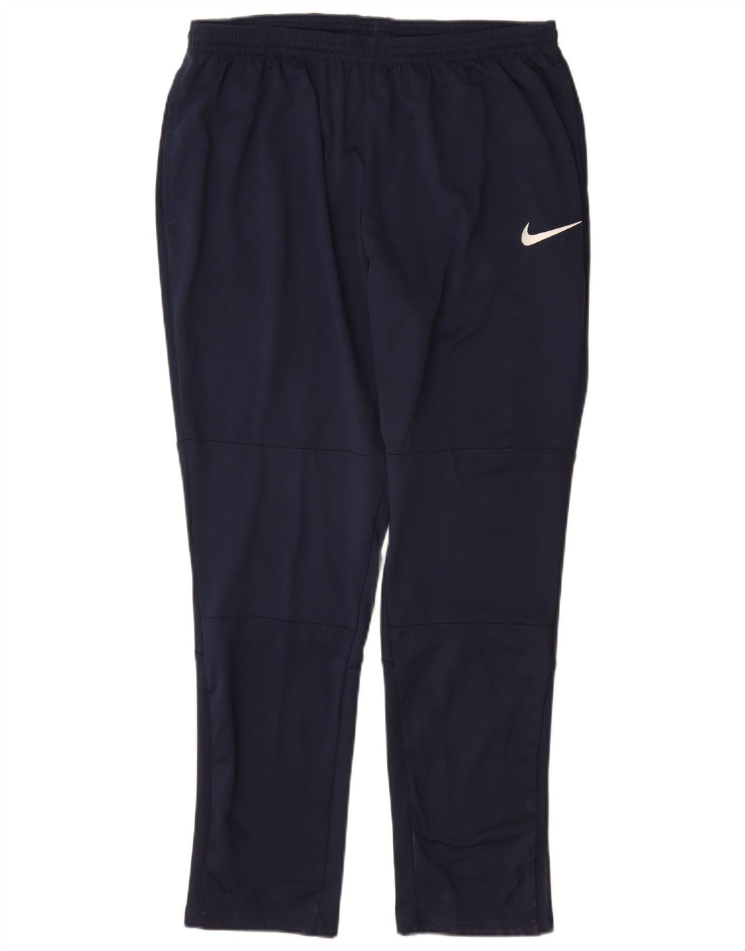 Nike Mens Dri Fit Tracksuit Trousers XL  Navy Blue Polyester