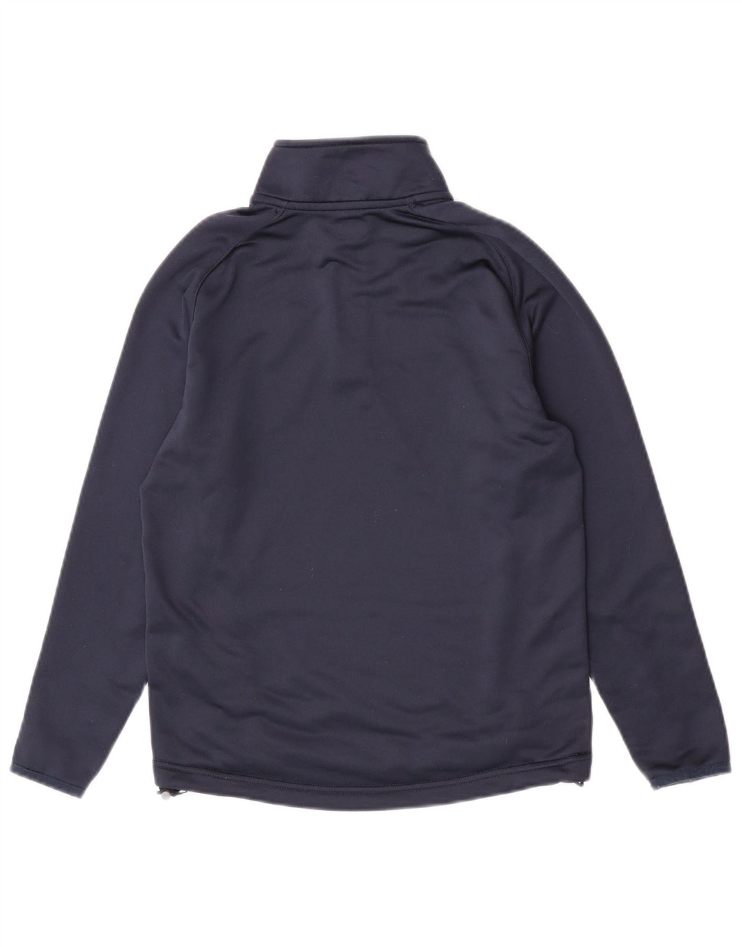 Canterbury Boys Zip Neck Sweatshirt Jumper 11-12 Years Navy Blue Polyester