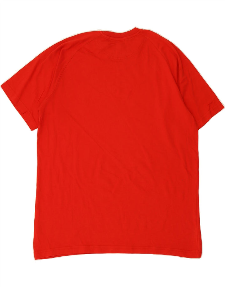 ADIDAS Mens T-Shirt Top XL Red Cotton Vintage Adidas and Second-Hand Adidas from Messina Hembry 