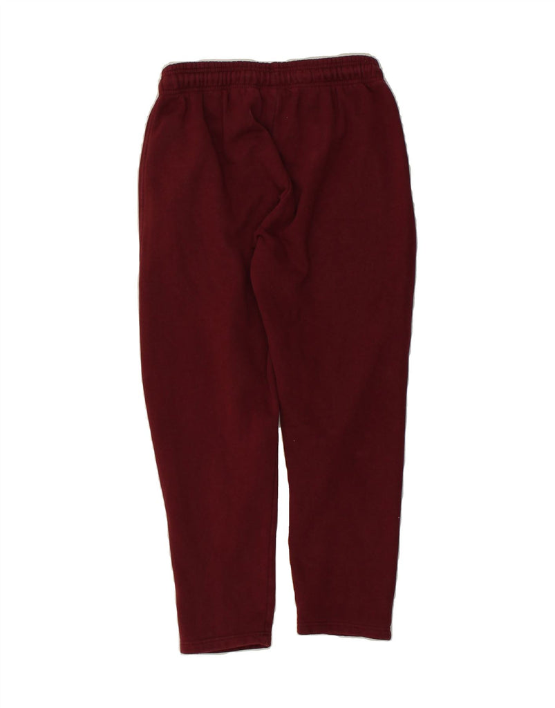 ELLESSE Mens Tracksuit Trousers Small Burgundy Cotton | Vintage Ellesse | Thrift | Second-Hand Ellesse | Used Clothing | Messina Hembry 