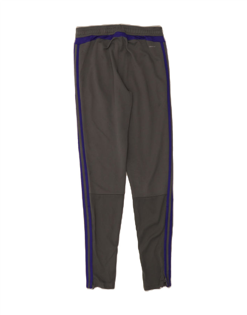 ADIDAS Womens Tracksuit Trousers UK 8/10 Small Grey Polyester Vintage Adidas and Second-Hand Adidas from Messina Hembry 