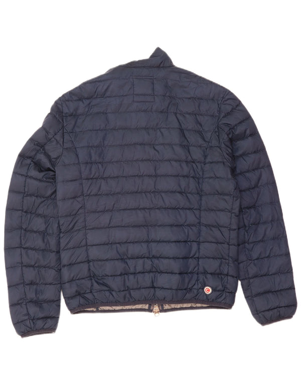 Colmar Mens Padded Jacket IT 50 Medium Navy Blue Polyester