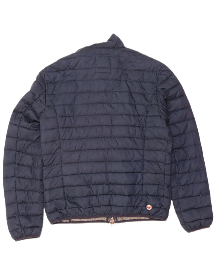 Colmar Mens Padded Jacket IT 50 Medium Navy Blue Polyester