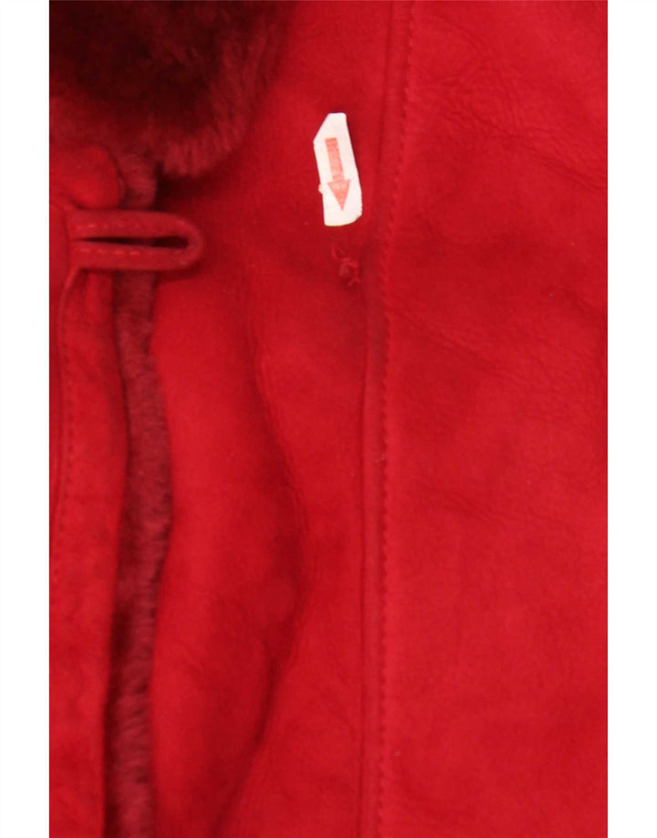 Nazareno Gabrielli Womens Oversized Jacket IT 44 Medium Red