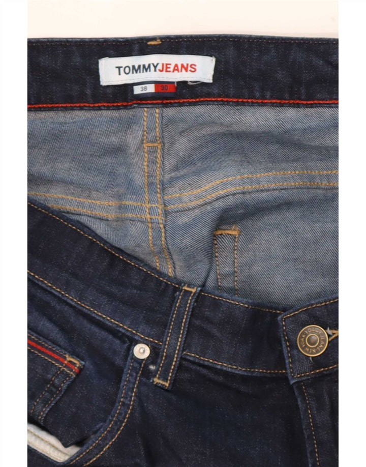 Tommy Hilfiger Womens Ryan Regular Bootcut Jeans W38 L30 Navy Blue Cotton