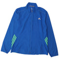 Adidas Mens Tracksuit Top Jacket XL Blue Polyester